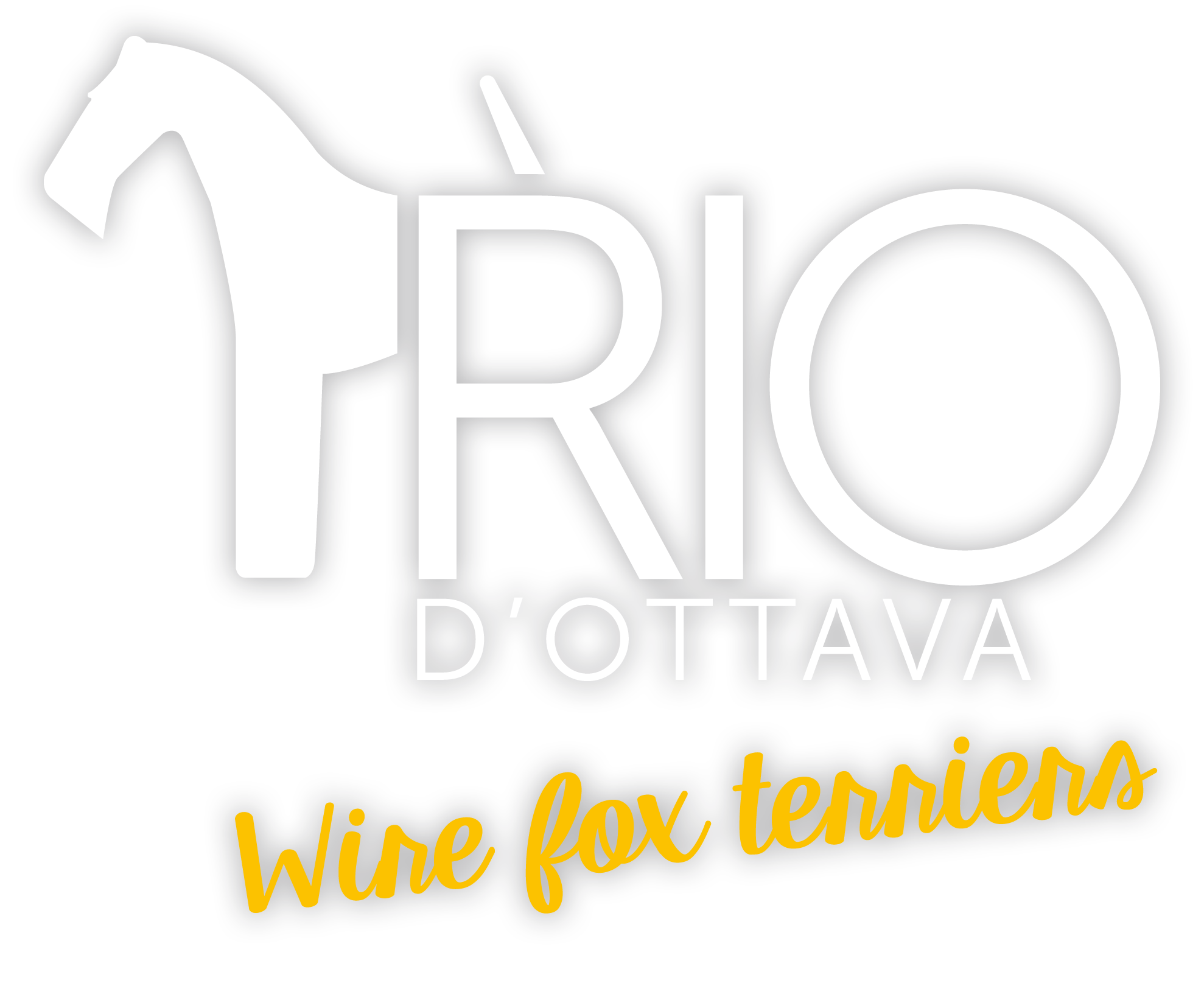 Rio d'Ottava Wire Fox Terriers by Andrea Murtula – Big logo with payoff